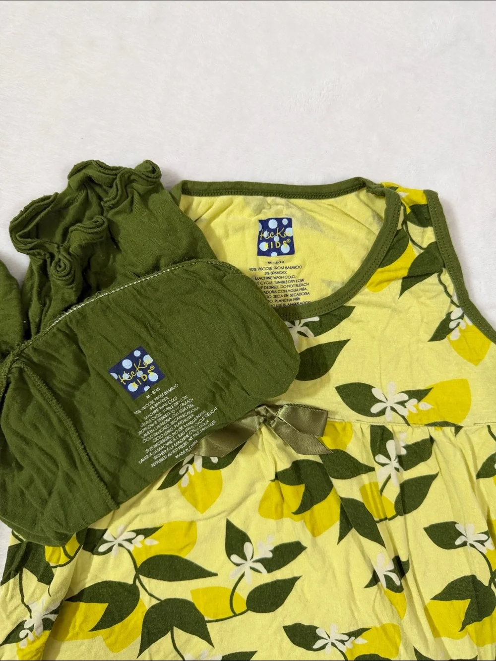 Kickee Pants sleeveless lemon